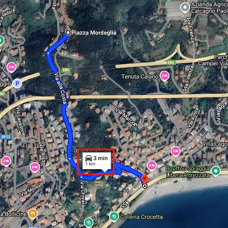 Prázdninový dům La Rosa Del Borgo Celle Ligure